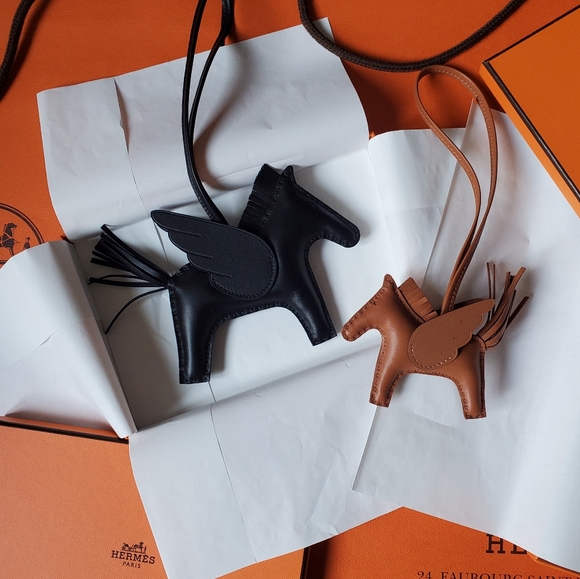 RARE Hermes Rodeo Pegase SO BLACK MM - Picture 2 of 5